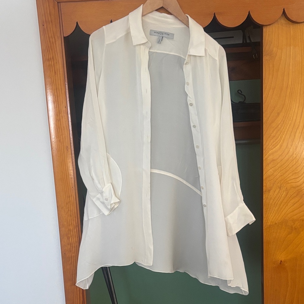 Morgane Le Fay White Blouse